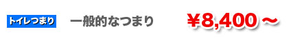 一般的なつまり8400円～